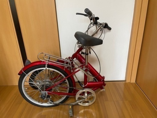 折りたたみ自転車 6段ギア