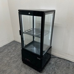 レマコム 業務用 冷蔵ショーケース 84L 4面ガラス 2021年製 