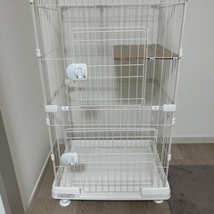 アイリスオーヤマ　猫　ケージ《平日18〜受け渡し可》