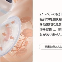 新品　定価4700円電動搾乳機の画像
