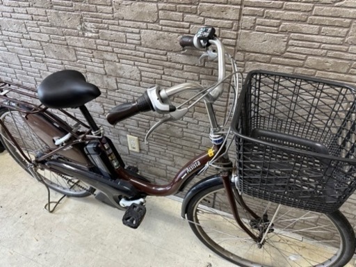 サマーSALE 東京23区配達無料　新基準　ブリヂストン　アシスタ　8.9Ah リチウム 電動自転車 中古 1711