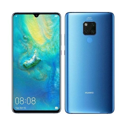 新品未使用 スマートフォン HUAWEI Mate 20X 5G EVR-N29 ブルー 7.2インチ メモリ8GB ストレージ256GB
