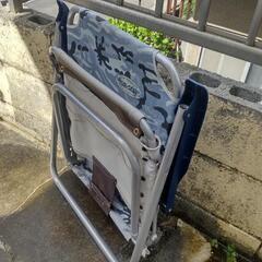 ジャンク品　アウトドアチェア　中古パイプ椅子　修理材料骨組み　非対面渡しの画像