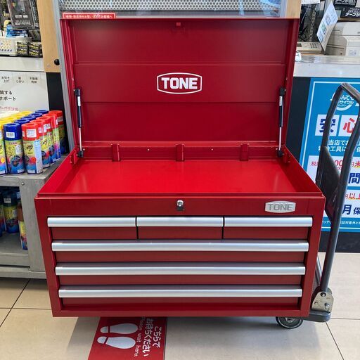 【美品】【店頭引取限定】TONE トネ ワイドトップチェスト WSW116R 55,000円（税込）