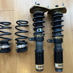 【値下げ】AK12 マーチ RUSH 車高調 セット 【 固着無...