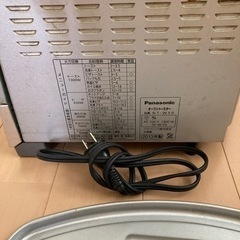パナソニック　オーブントースター　nt-w50の画像