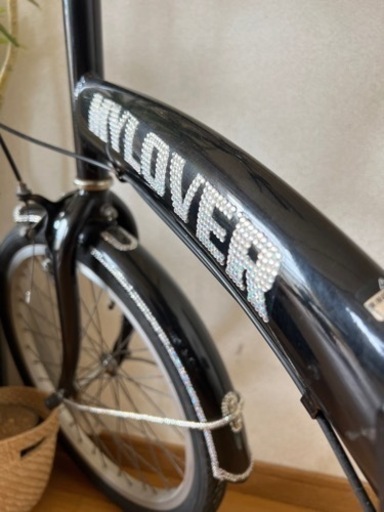 折りたたみ自転車（ラインストーンでちょいカスタム）