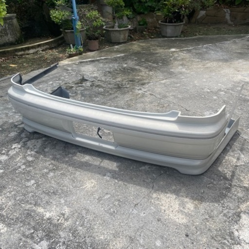 JZX100 マークⅡ 純正リヤバンパー　純正リップ付き