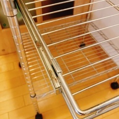 キッチン　スチールラックの画像