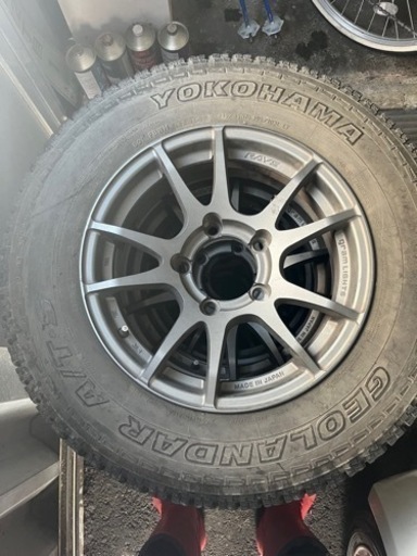 ja11 ジムニー　タイヤ　ヨコハマジオランダー4本