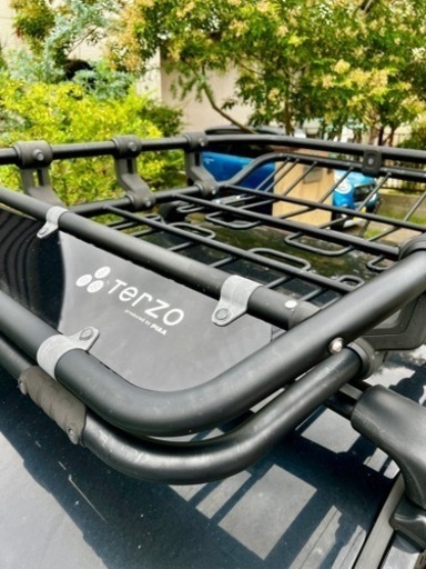 【取引先決定】値下交渉OK！総額92000円！ルーフキャリア＋ルーフバッグ　プリウス用　部品全て揃っています！