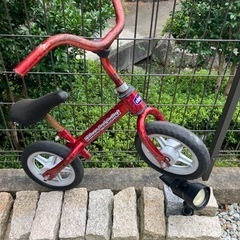 自転車乗る前　幼児用