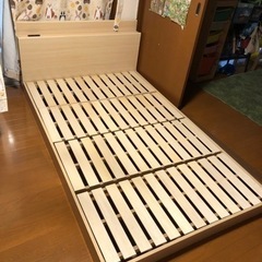 すのこベッドセミダブル　