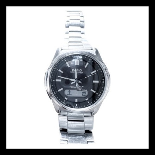★SALE期間★【CASIO】ソーラー電波時計！現行モデル！軽い！！タフソーラー