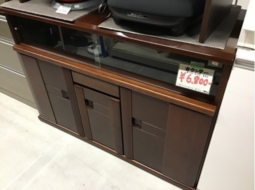 ●販売終了●カウンター　収納家具　木製　中古品