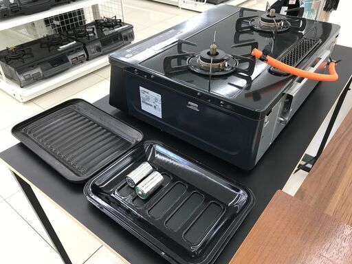 ★ジモティ割あり★ Rinnai LPガス用ガステーブル  22年製 動作確認／クリーニング済み HJ502