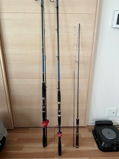 釣竿　３本まとめて　キャンセルのため再出品