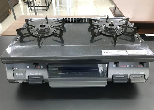 ★ジモティ割あり★ Rinnai LPガス用ガステーブル  18年製 動作確認／クリーニング済み HJ505