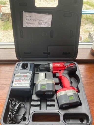 【稼動品】RYOBI DRIVER drill