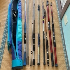 各種釣り竿まとめて