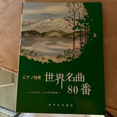 ピアノ独奏世界の名曲80番