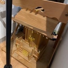 無料　中古　神棚　宮と棚のみ