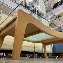 【愛品館 江戸川店 テーブル】 ガラストップエクステンションテーブル ID:150-050199-007の画像