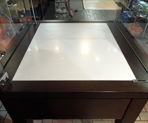 ① ジュエリー ショーケース コレクションケース ライター アクセサリー 店舗什器 展示 陳列 照明付き 新道東店