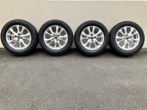 マツダ　デミオ　純正　タイヤホイール