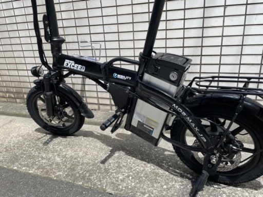 【ほぼ新品・値引き】フル電動自転車 「MOBI-BIKE EXCEED TKG Ver」