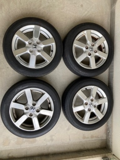 14インチ HONDA純正ENKEIホイール タイヤ付 4本セット