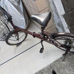 【錆取り・油注入メンテナンス済】折りたたみ自転車 イーストビュートの画像