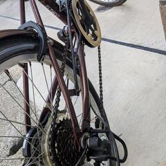 【錆取り・油注入メンテナンス済】折りたたみ自転車 イーストビュートの画像