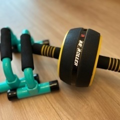 【3連休限定】腹筋ローラー＆プッシュアップバー💪