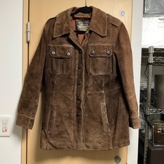 革のアウター　譲ります