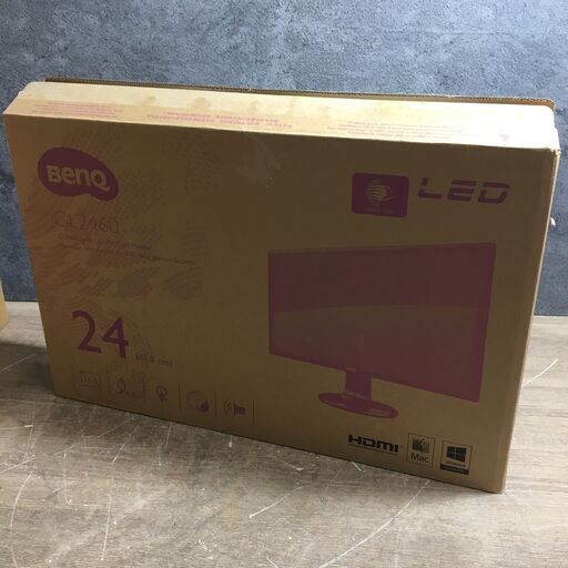 終 BenQ 24インチ モニター GL2460 フルHD TNパネル 通電確認済み 菊HG①