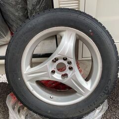 スタッドレスタイヤと社外アルミ　215/60/17　（MPVで使用）