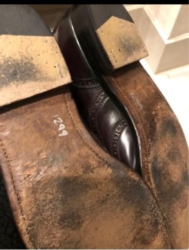 希少！オールデン　ウイングチップ　　革靴　27.5cm