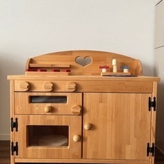 木製おままごとキッチン【受け渡し予定者決定済】の画像