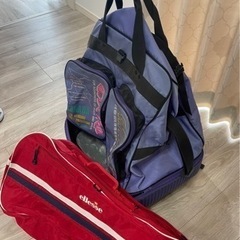 スキーバックとラケットバックのセット の画像