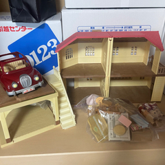 シルバニアファミリー　カーポートがある憧れのお家