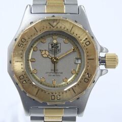 本物 TAG HEUER 934.208 プロフェッショナル3000 デイト クオーツ式腕時計 レディース 3針 ダイバーズウォッチ 200M防水 電池交換済み 腕時計 札幌市 清田区 平岡 Ｔの画像