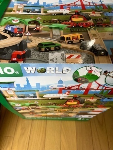 BRIO（ブリオ）WORLD ワールドデラックスセット [電車 船 飛行機 おもちゃ 木製 レール] 33766