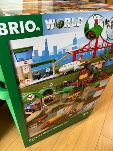 BRIO（ブリオ）WORLD ワールドデラックスセット [電車 船 飛行機 おもちゃ 木製 レール] 33766