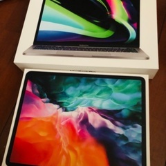 MacBookとiPadの空き箱
