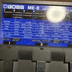 最終値下げ🎼BOSS ボス ME-8 中古🎼現状販売🎸