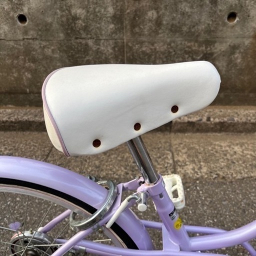 子供用自転車　あさひ メゾピアノ ラベンダー 20インチ 変速なし オートライト