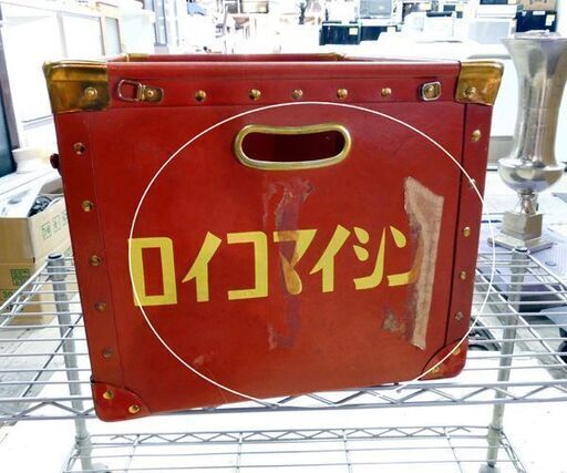 送料込み！　ボテ箱　網付き　状態良　カブ　荷物入れ　昭和　ロイコマイシン 昭和レトロ ボテ箱 ロイコマイシン ブイカルK
