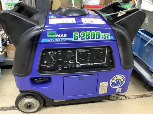 ヤンマー G2800iSE ガソリンインバーター発電機 管D230902BK (ベストバイ 静岡県袋井市)