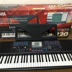 【決まりました】YAMAHAヤマハ電子キーボード中古・電池新品の画像
